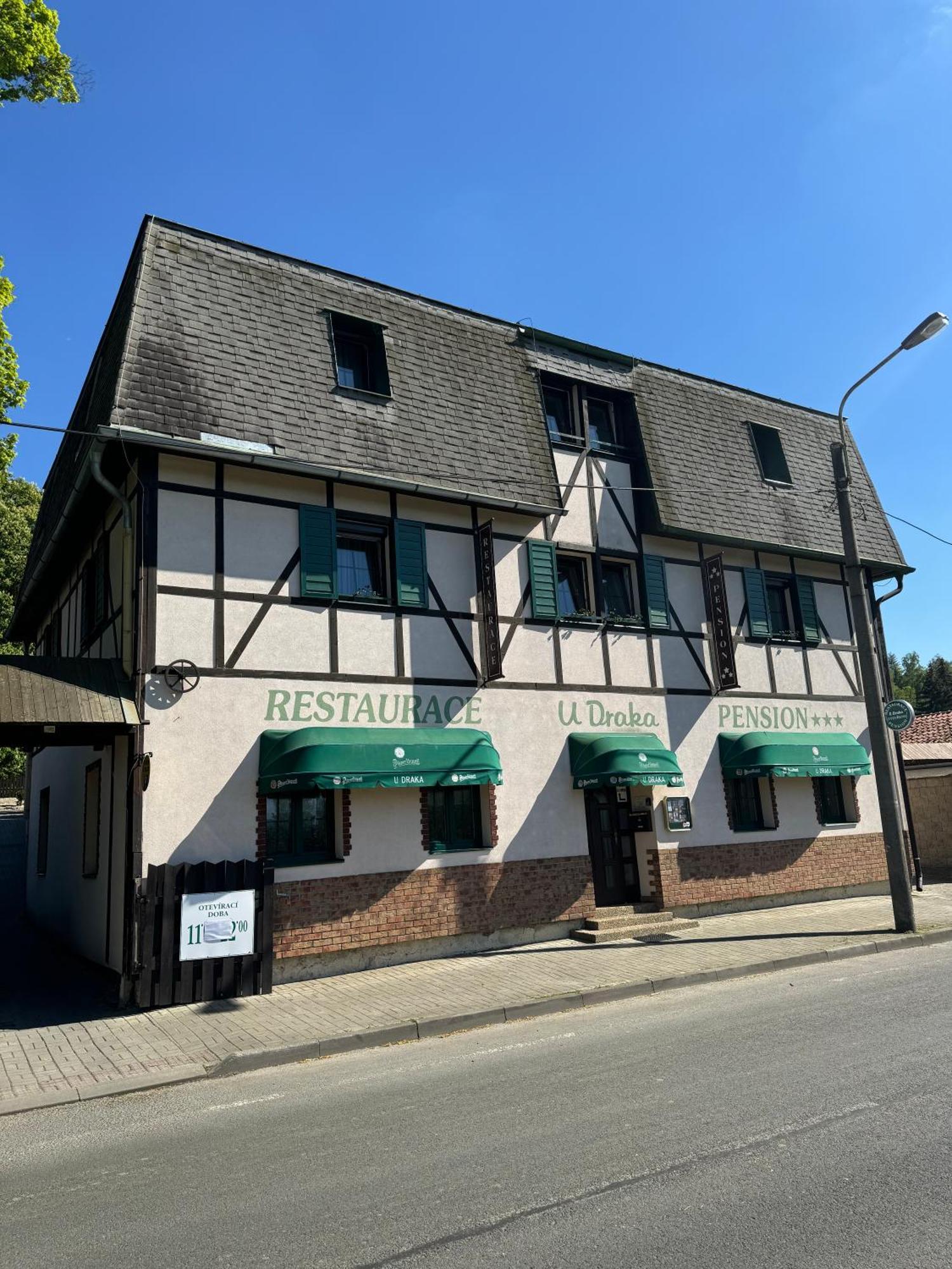 Pension U Draka Karlsbad Buitenkant foto